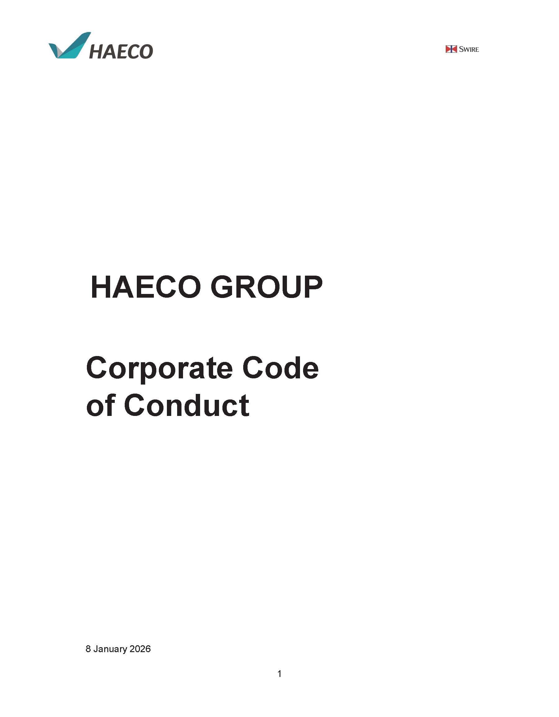 Corporate Code of Conduct